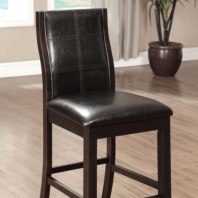 Townsend II Brown Cherry Counter Ht. Chair (2/CTN)