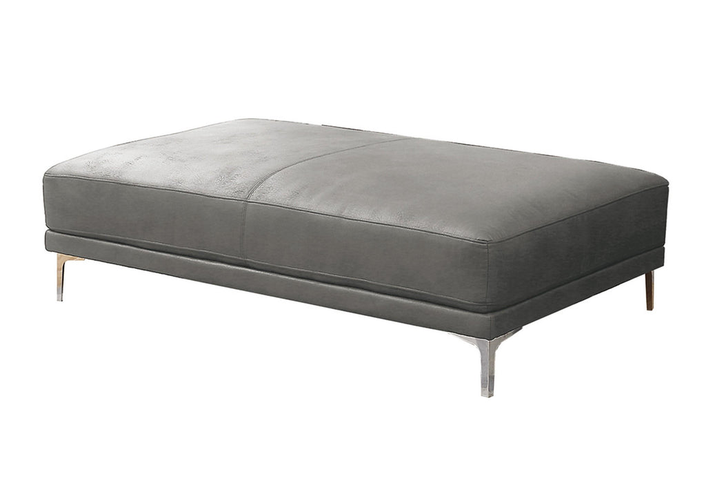 Haoind Cocktail Ottoman in Antique Grey