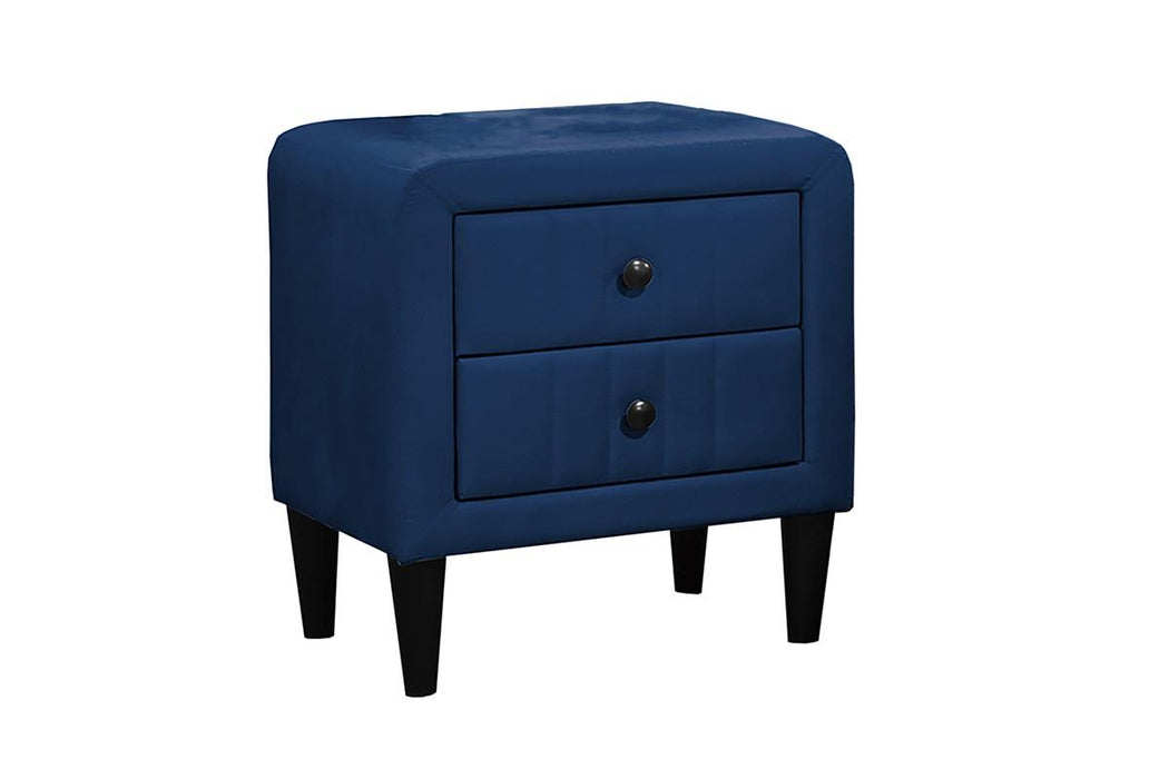 Liihcc Night Stand in Navy Blue
