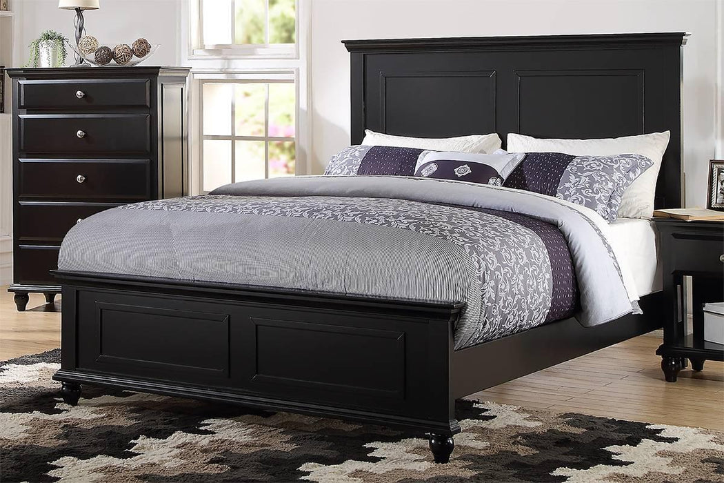 Vfvnco Eastern King Bed in Black