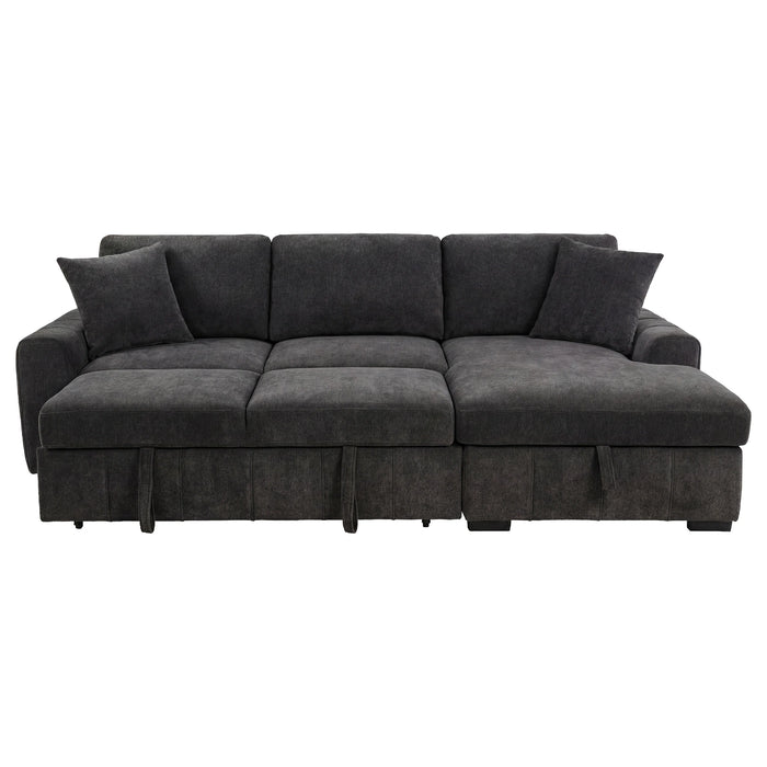 Pastrana Upholstered Sleeper Sectional Sofa