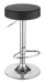 Ramses 29" Adjustable Bar Stool Chrome and Black image