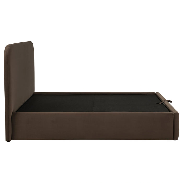 Anders Upholstered Storage Lift Platform Bed