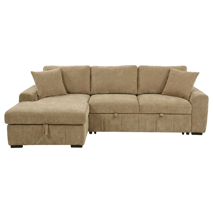 Pastrana Upholstered Sleeper Sectional Sofa