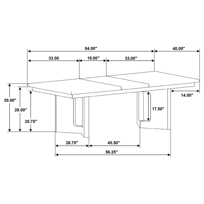 Hathaway 5 Pc Dining Set