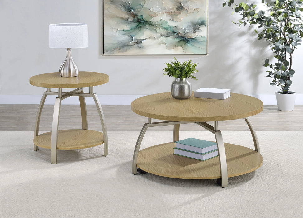 Dacre Round Coffee Table Set