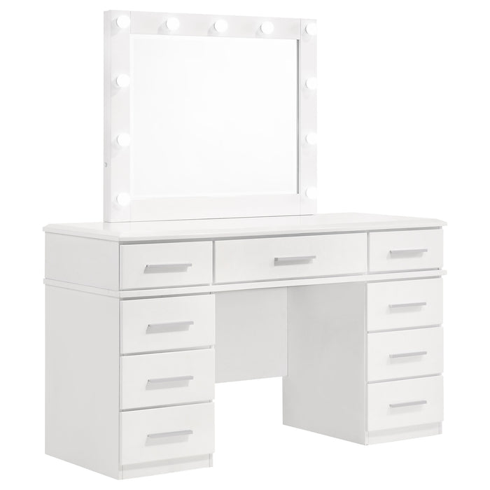 Felicity Makeup Vanity Table with LED Mirror