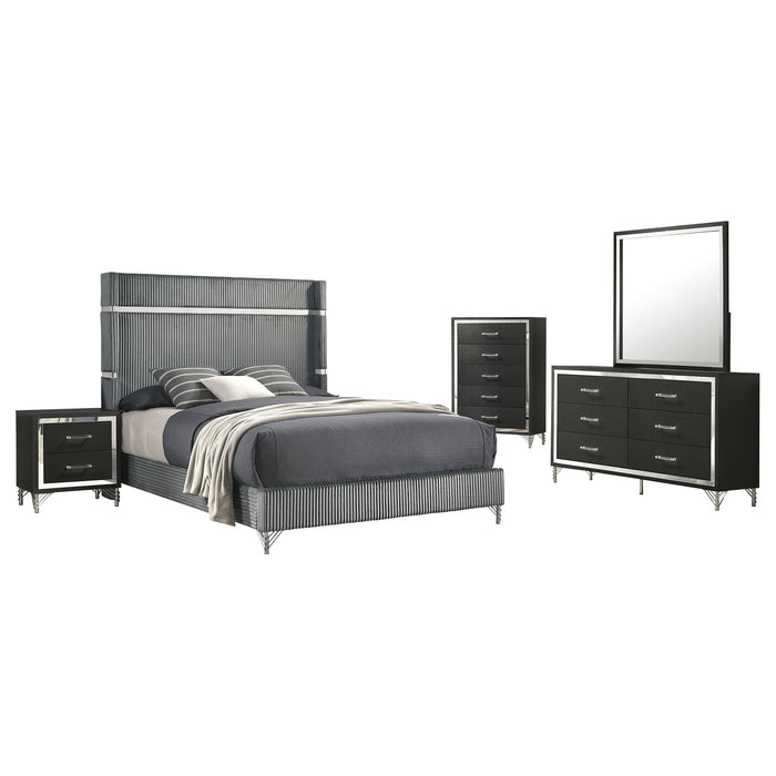 Lucia 5 Pc Bedroom Set