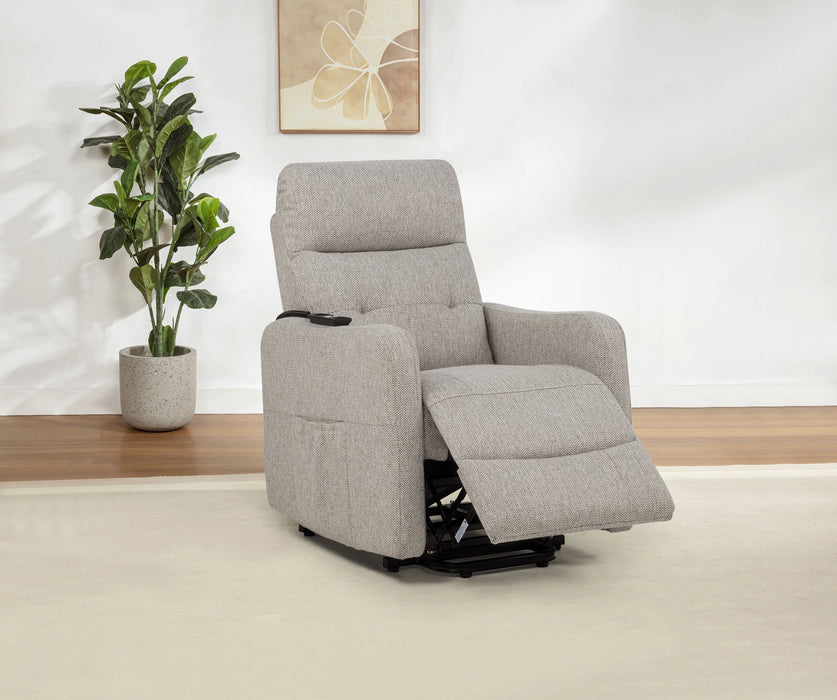 Dayes Upholstered Power Lift Recliner Chair