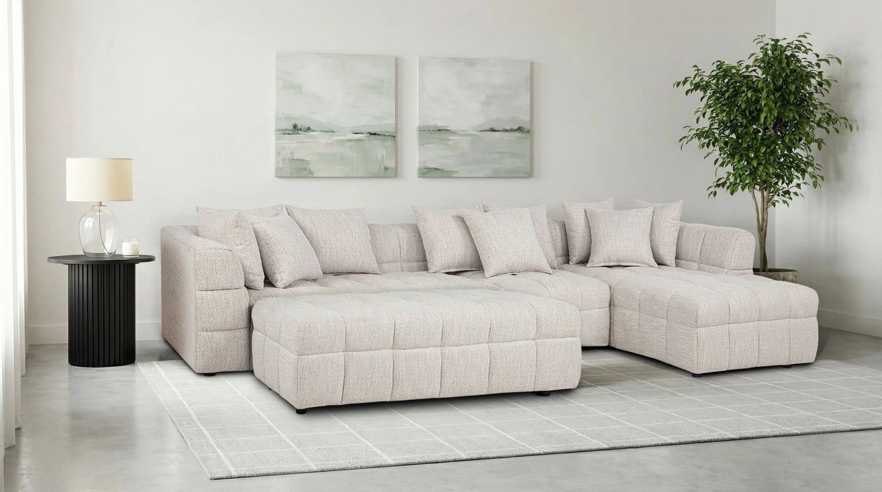 Amara Upholstered LAF Loveseat