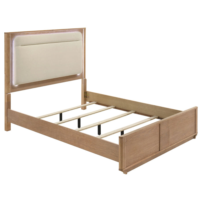 Leanne LED Panel Bed