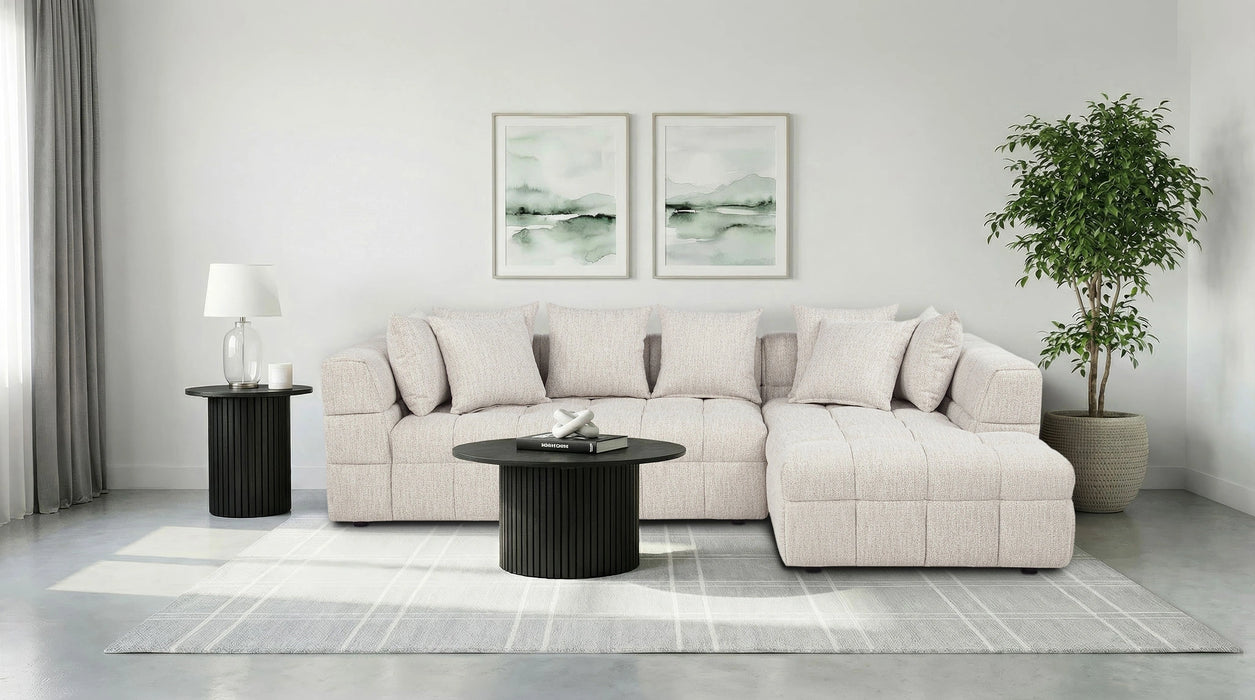 Amara Upholstered LAF Loveseat