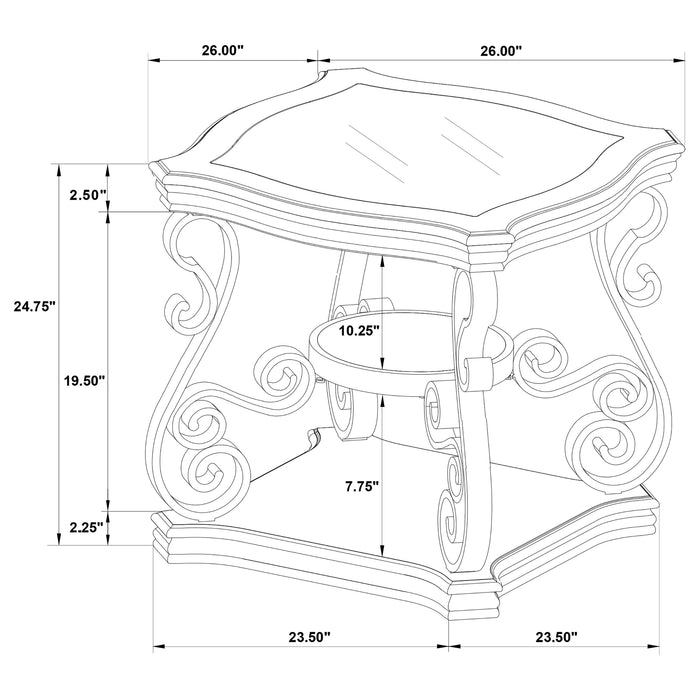 Laney Coffee Table Set