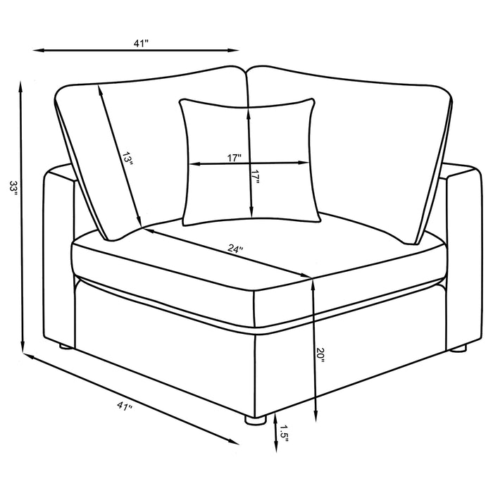 Serene Modular Sectionals