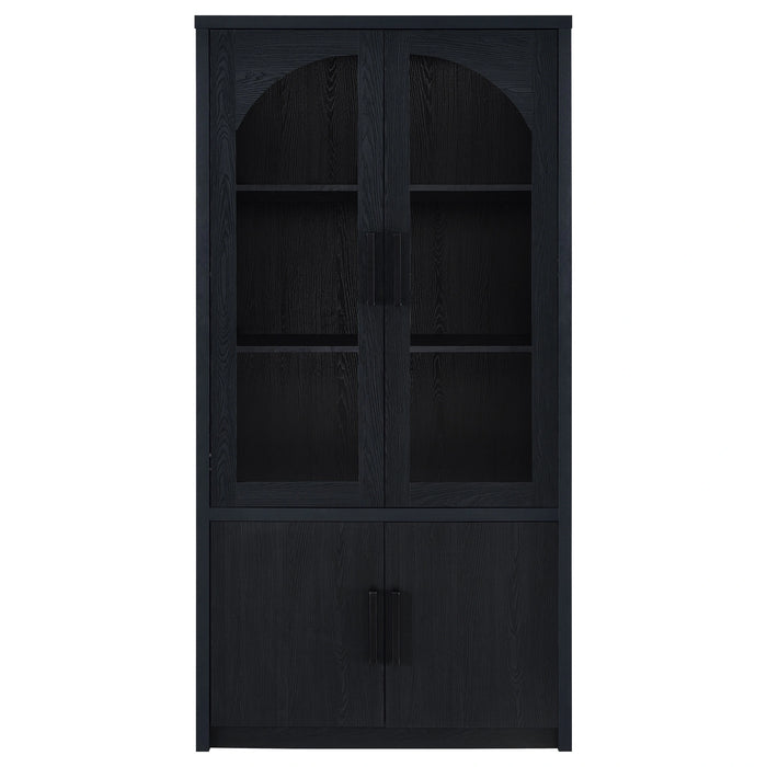Riva Tall Display Cabinet with LED Lighting