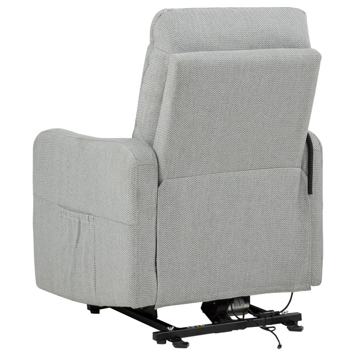 Dayes Upholstered Power Lift Recliner Chair