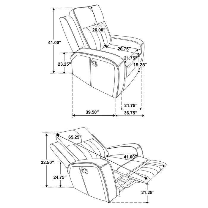 Raelynn Reclining 3 Pc Set