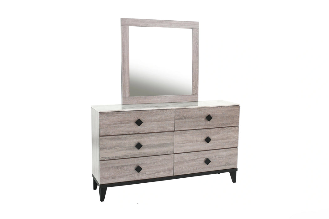 Liihfd Dresser in Foil Cream