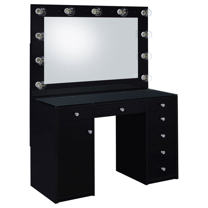 Acena Makeup Vanity Table with LED Mirror