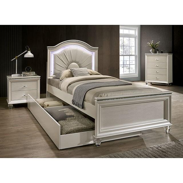 ALLIE Twin & Full Rose Gold Bed