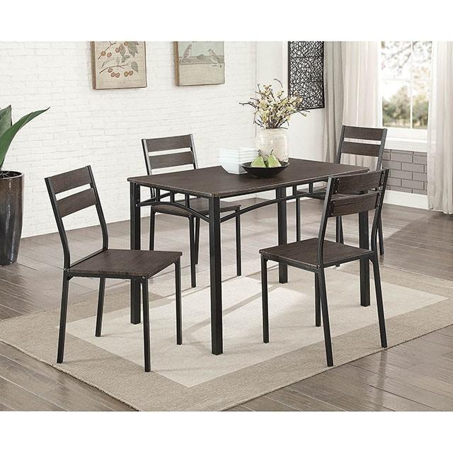 Westport Antique Brown/Black 5 Pc. Dining Table Set image