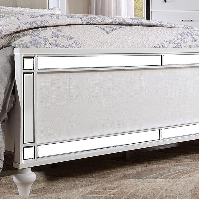 BRACHIUM Bed, White