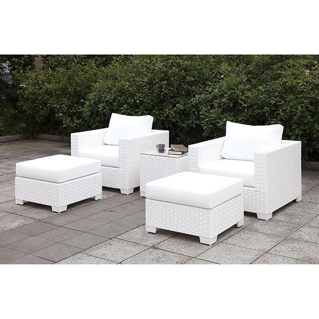 Somani 2 Chairs + 2 Ottomans + End Table image