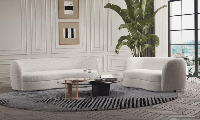 VERSOIX Loveseat, Off-White