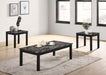 Liihfd 3-Pcs Coffee Table Set in Marble Black image