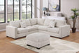 Haoind 4-Pcs Sectional in Ivory image