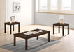 Liihfd 3-Pcs Coffee Table Set in Brown image