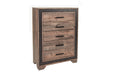 Chuint Chest in Brown Rustic + Rustic Charcoal image