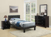 Chyuan Full Bed in Black / Espresso image