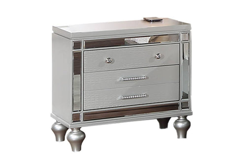 Hothan Night Stand in Silver image