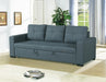 Haoind Convertible Sofa in Blue Grey image