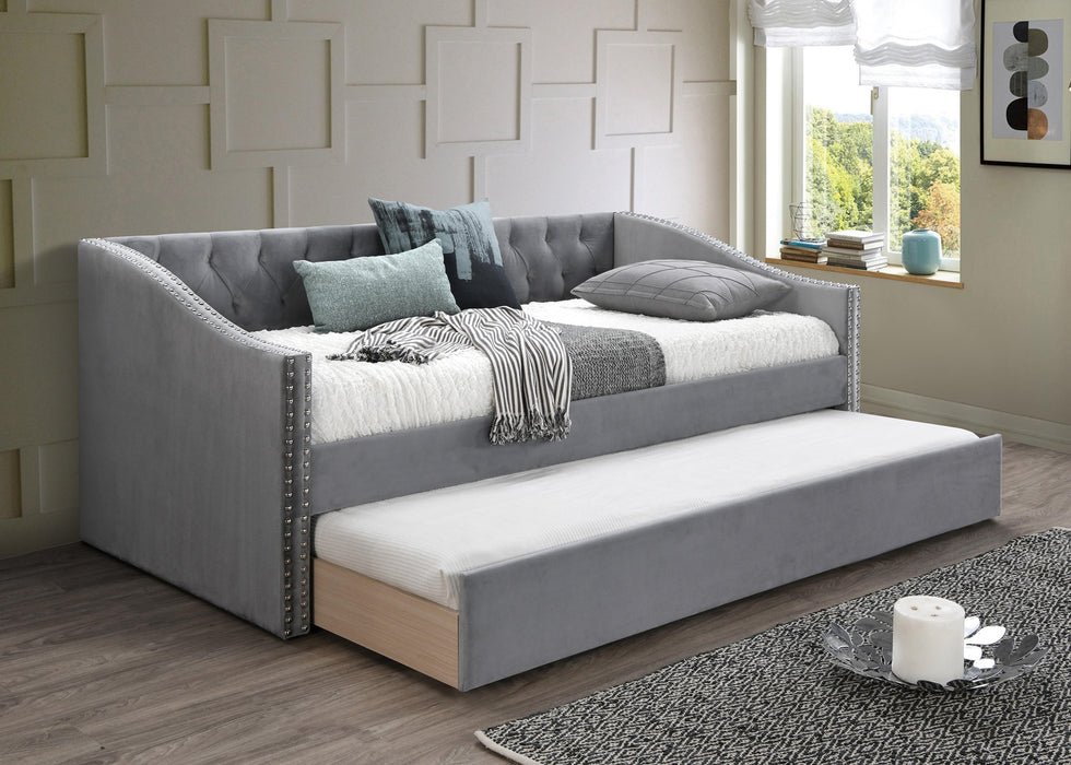 Liihcc Day Bed/Grey Velvet in Grey / Na image