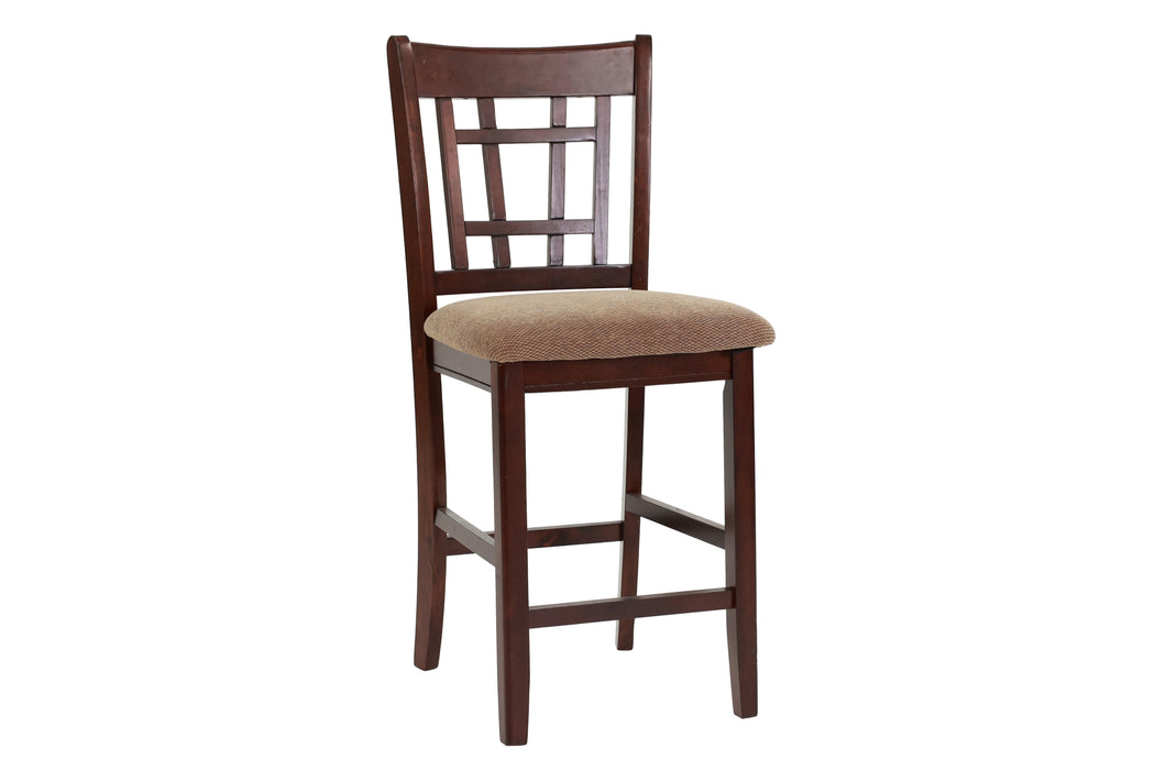 Sfvnco Counter Height Chair in Cherry Finish image