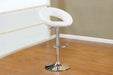 Sopfur Adjustable Bar Stool in White image