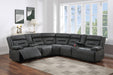 Taiyus Power Motion Sectional in Charcoal image