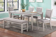 Tamich 6-Pcs Dining Set in Rustic Grey image