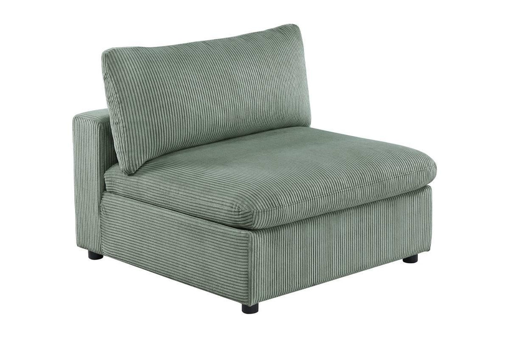 Winwoo Armless Chair in Sage image