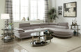 Haoind 2-Pcs Sectional in Light Grey image