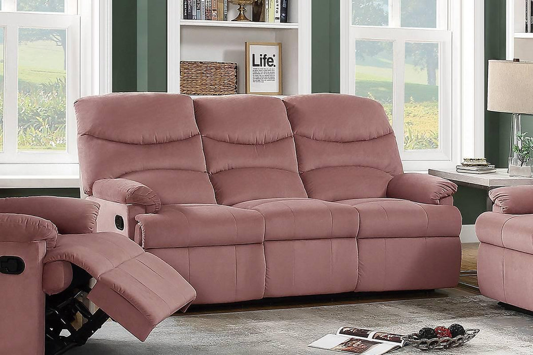 Taiyus Recliner Sofa in Blush Pink image