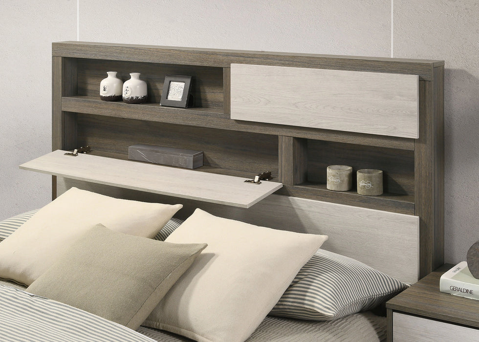 Fenwick Bookcase Platform Bed