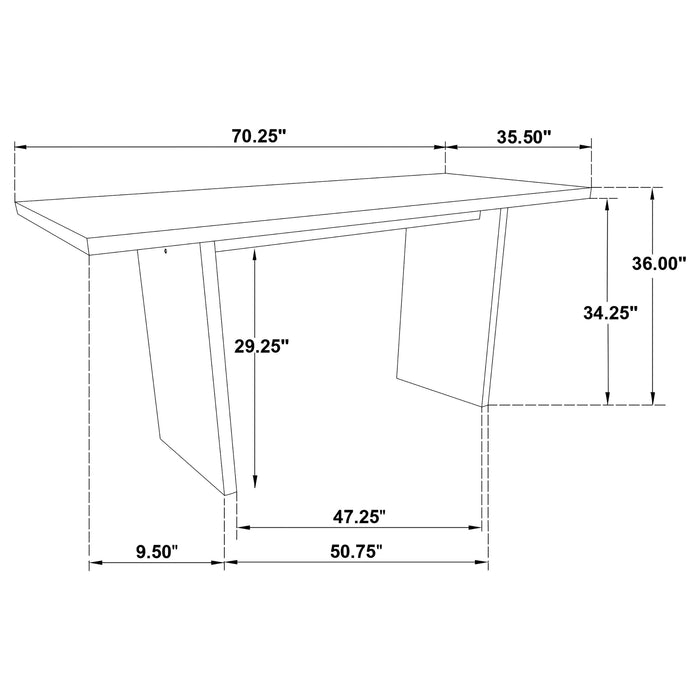 Decker Counter Height Dining Set E