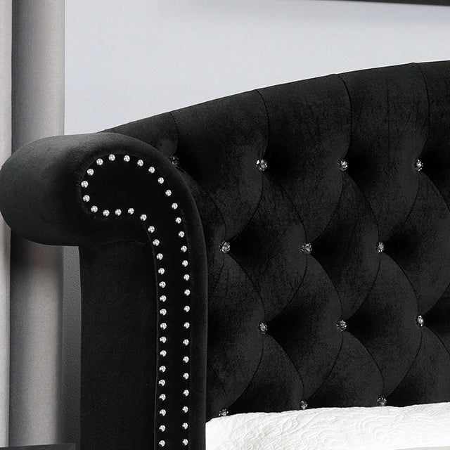 Zohar Bed Black & Pink