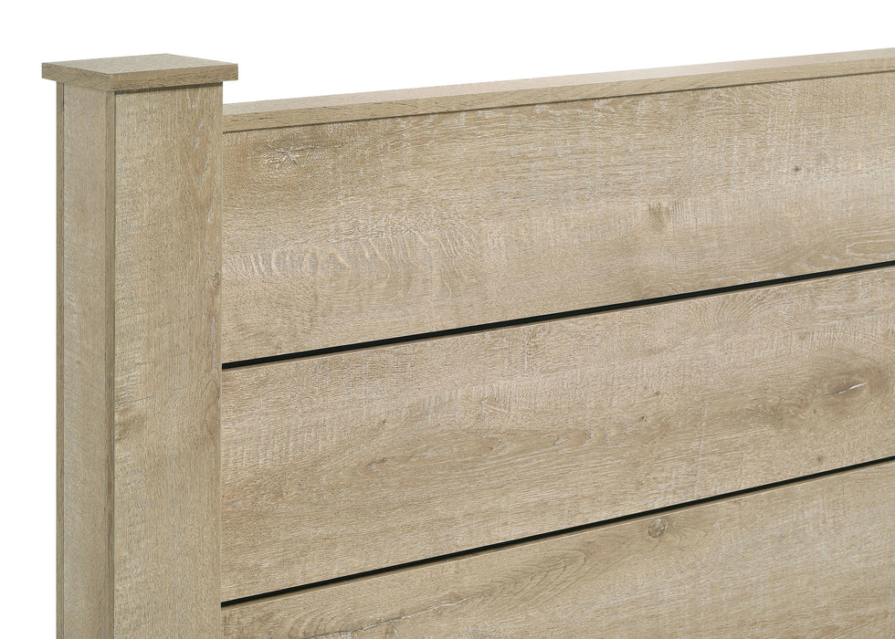 Oakglen Panel Bed