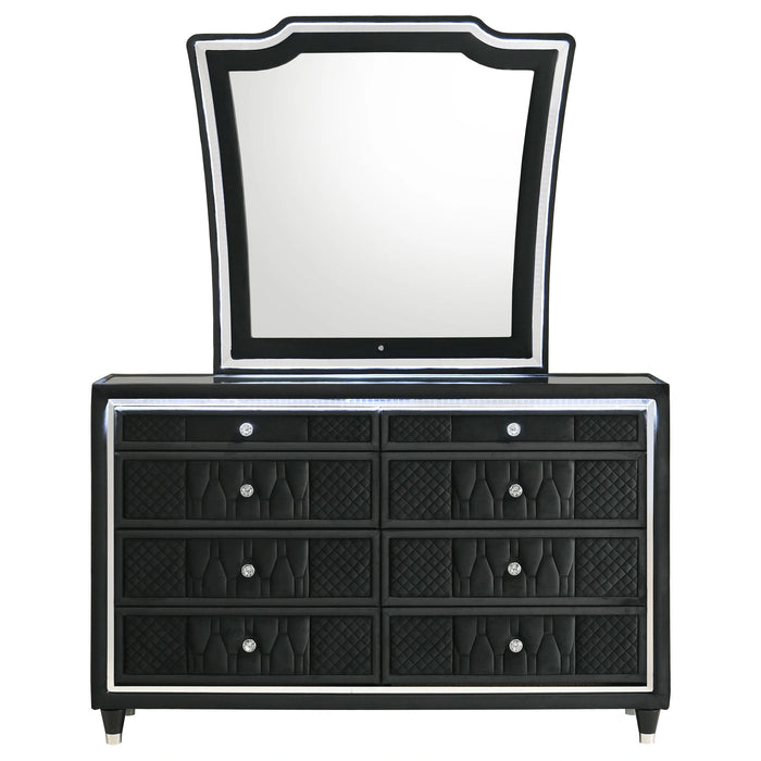 Lorient LED Dresser with Mirror