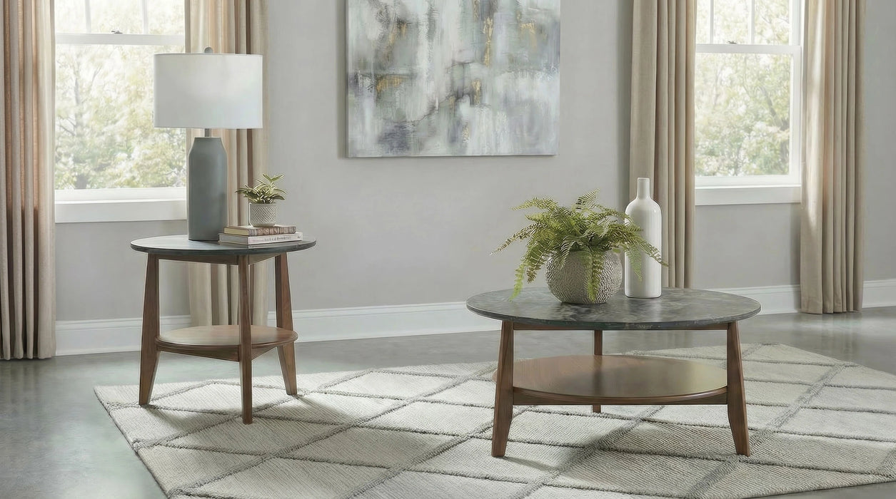 Bradley Round End Table