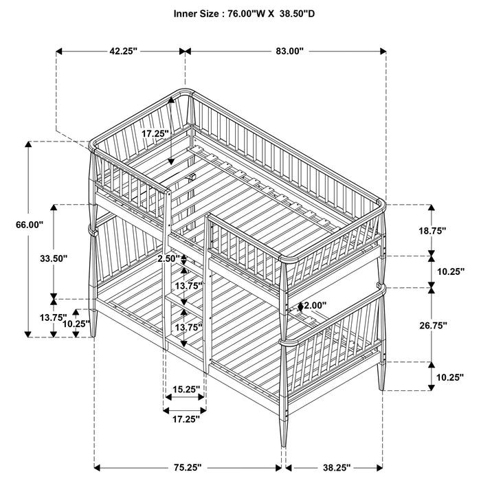 Abram Wood Bunk Bed